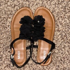 Black sandals